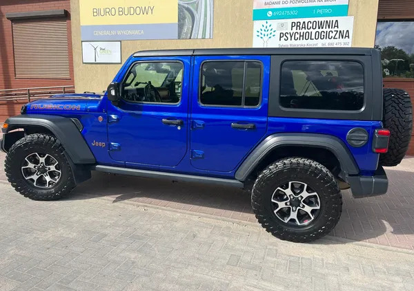 jeep wrangler Jeep Wrangler cena 199000 przebieg: 91000, rok produkcji 2019 z Olsztyn